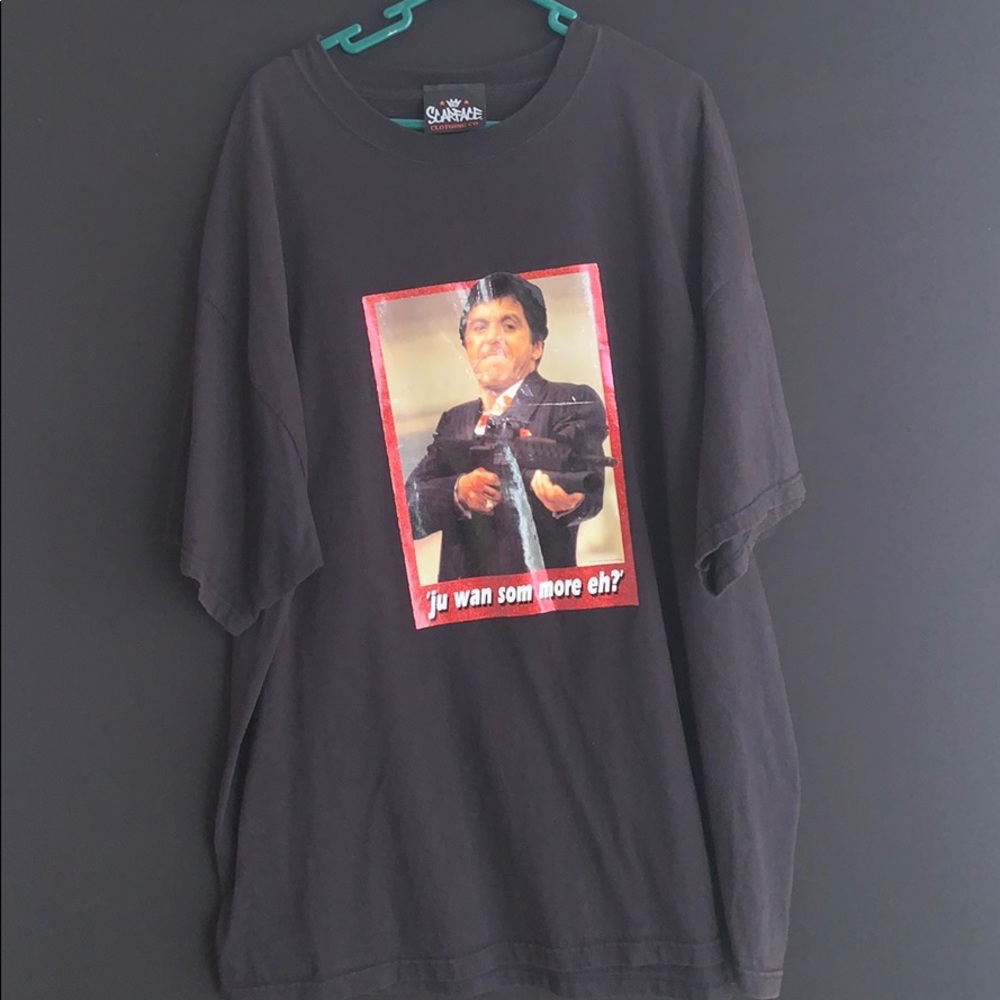 Original scarface shirt, from universal studios